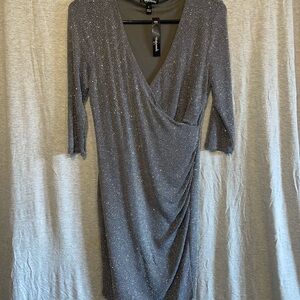 Silver/grey Shimmery Dress